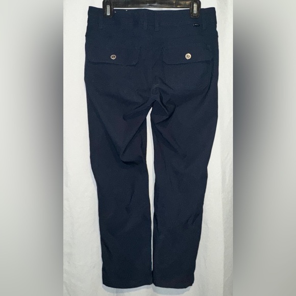PrAna Halle Pants Womens 4 S Short Hiking Travel Outdoor Navy Blue Stretch - Picture 4 of 9